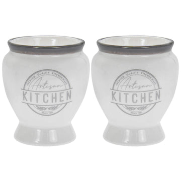 Artisan Kitchen Ceramic Set of 2 Egg Cups