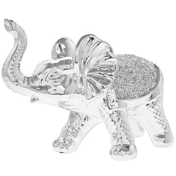 Silver Sparkle Elephant