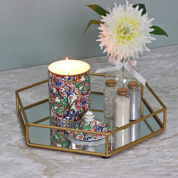 William Morris Golden Lily Candle Jar