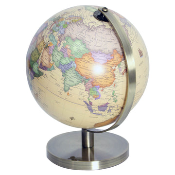 Small Vintage World Map Globe