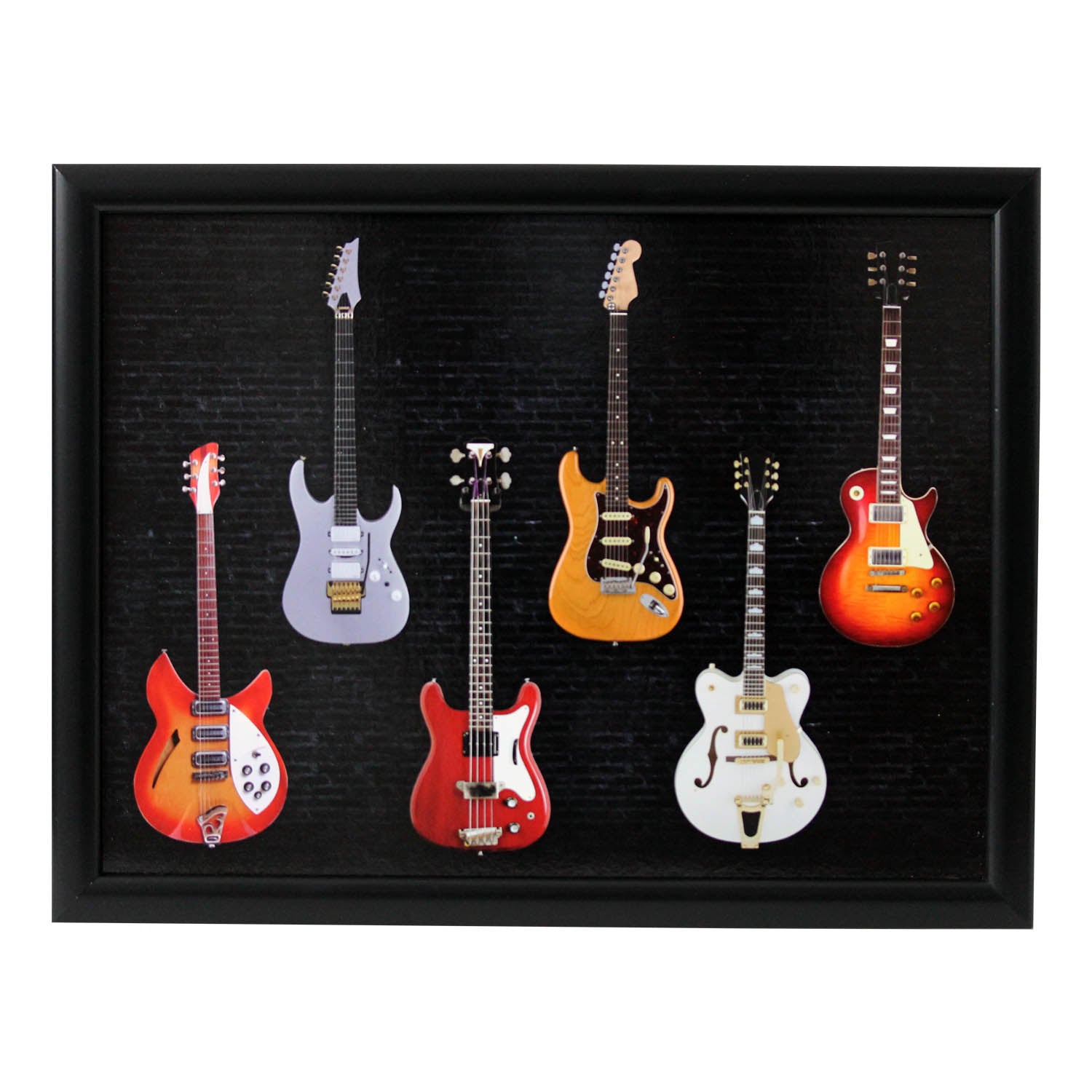 Cushioned Bean Bag Laptray - Guitar