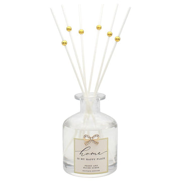 White Boutique Reed Diffuser Peony and Blush Suede 200ml