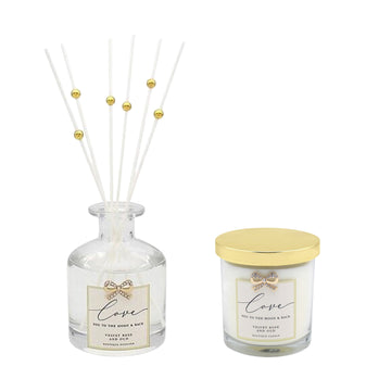 Love Moon & Back Diffuser & Scented Candle Velvet Rose Set