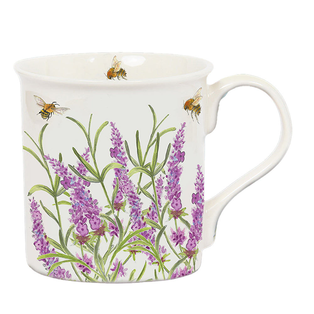 Bee-tanical Lavender Flower Mug 250ml Cup