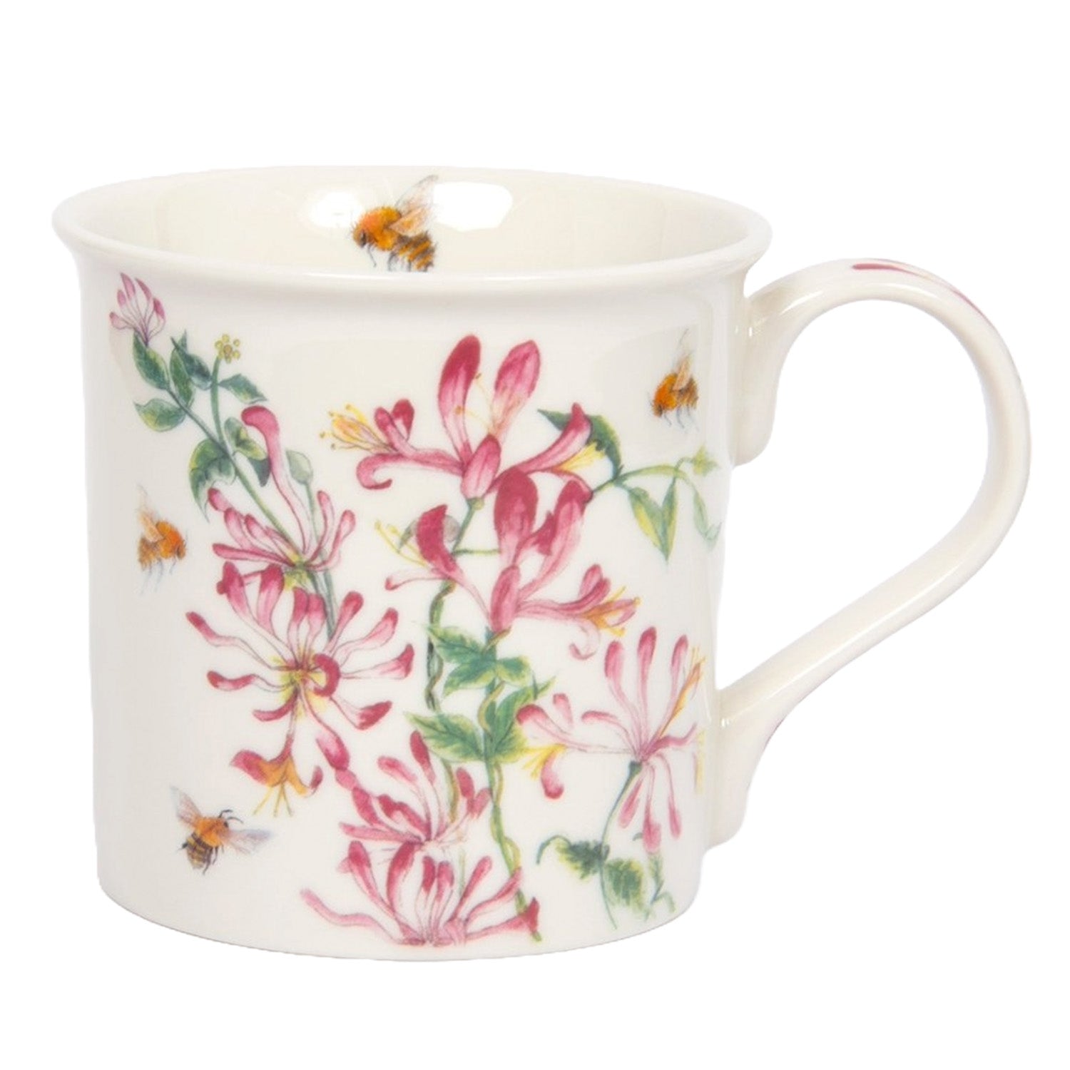 Bee-tanical Honeysuckle Flower Mug 250ml Cup