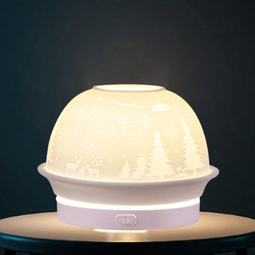 Christmas Ultrasonic Humidifier Trees Snow Holiday Edition