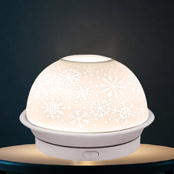 Christmas Ultrasonic Humidifier Snowflakes Diffuser Xmas