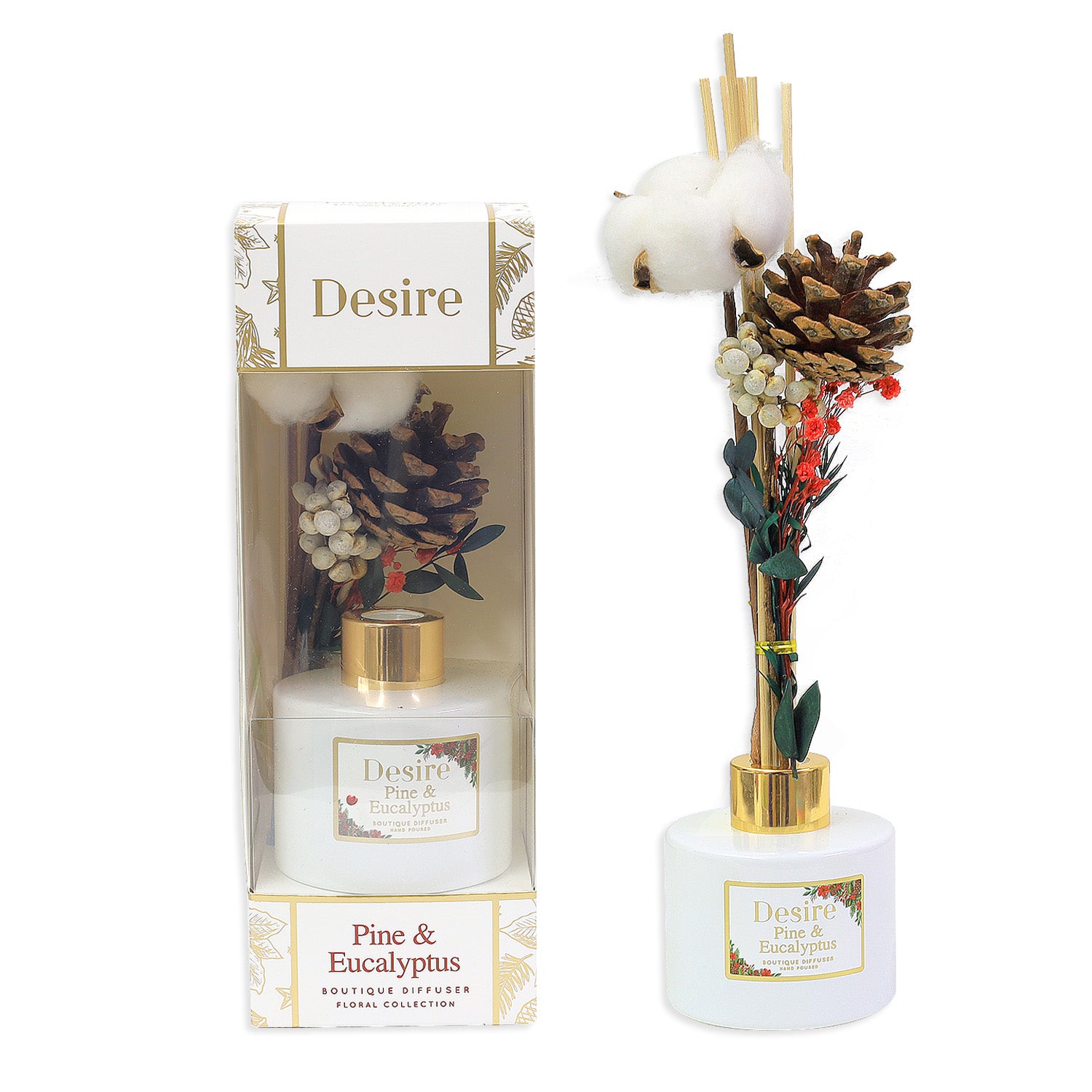 100ml Christmas Floral Diffuser