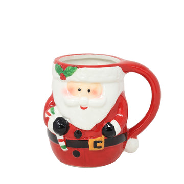 Santa Claus Hot Chocolate Bomb Cocoa Drink Mug Christmas Gift Set