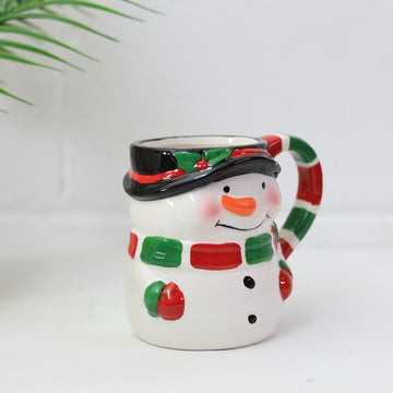 Snowman Christmas Mug Holiday Cup