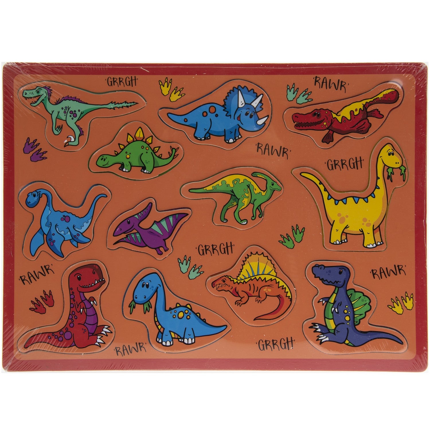 Assorted Dinosaurs Design Puzzle