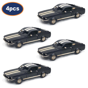 4Pcs Miniature Vintage Racer Car Ornaments
