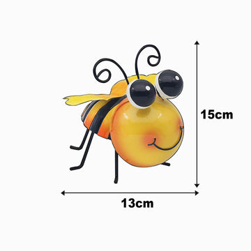 15cm Bright Eyes Yellow Bee Garden Ornament
