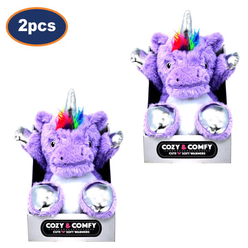 2Pcs Unicorn Reusable Hot & Cold Thermal Pack
