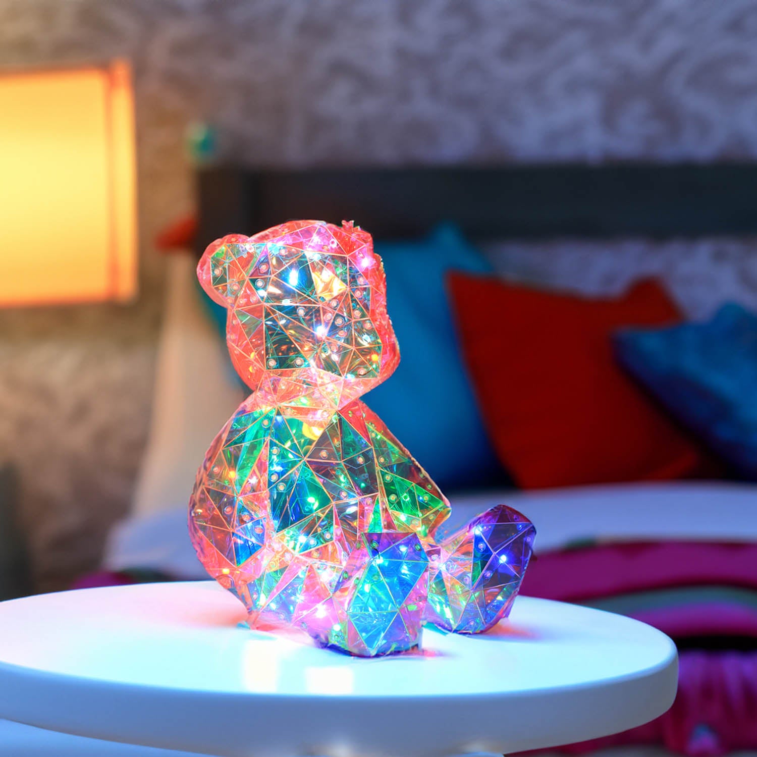 Teddy bear with light on sale