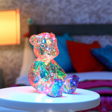 Teddy Bear Holographic Interactive LED Light