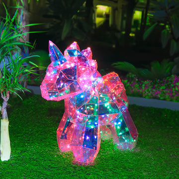 Unicorn Holographic Interactive LED Light