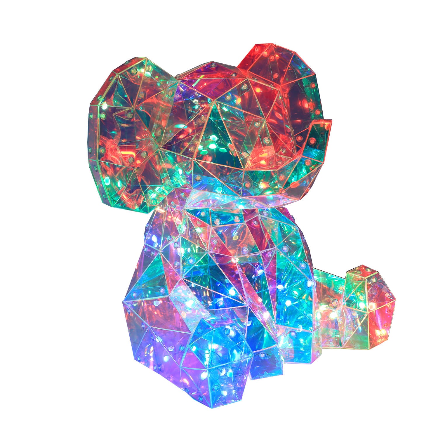 Elephant Holographic Interactive LED Light