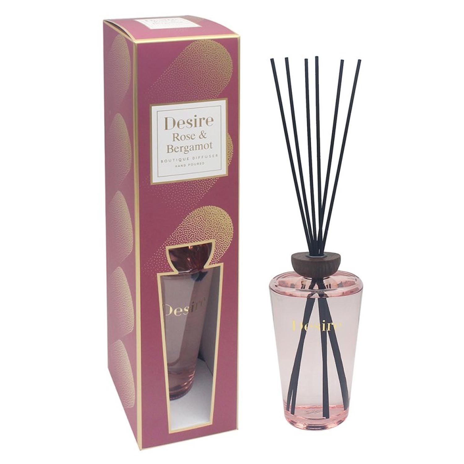 1000ml Rose & Bergamot Scent Reed Diffuser