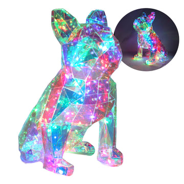 Starlightz Holographic Crystal LED Frenchie Night Light
