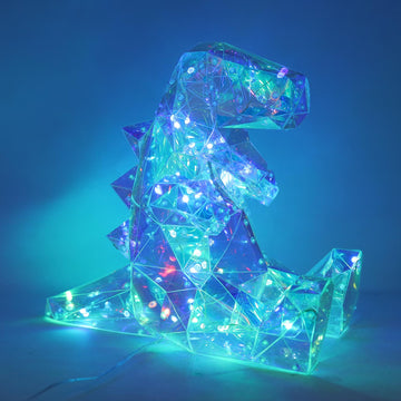 Starlightz Holographic Crystal LED Dinosaur Night Light
