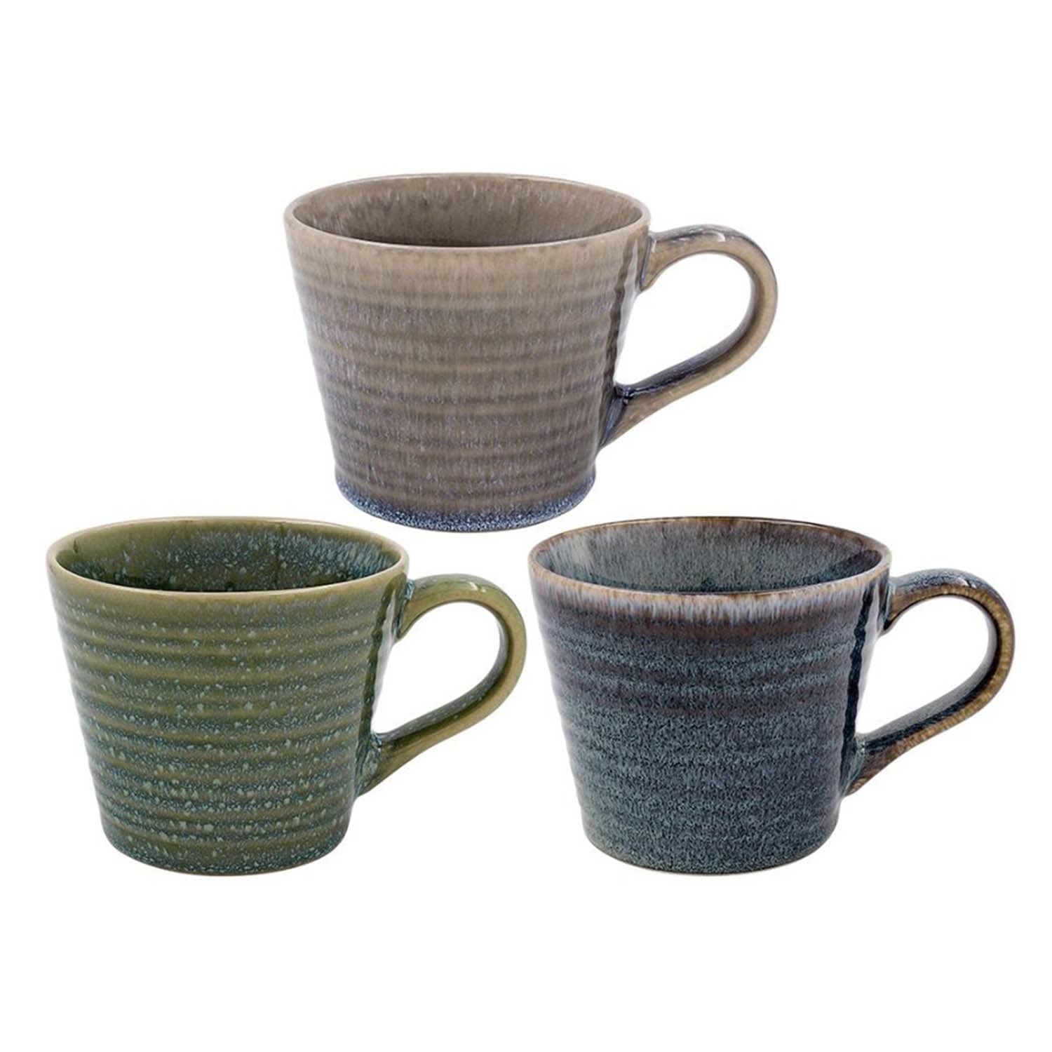 260ml Rustic Gradient Artisan Style Stoneware Reactive Glaze Mug