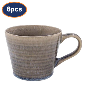 Reactive Glaze Mug 6pcs 260ml Artistan