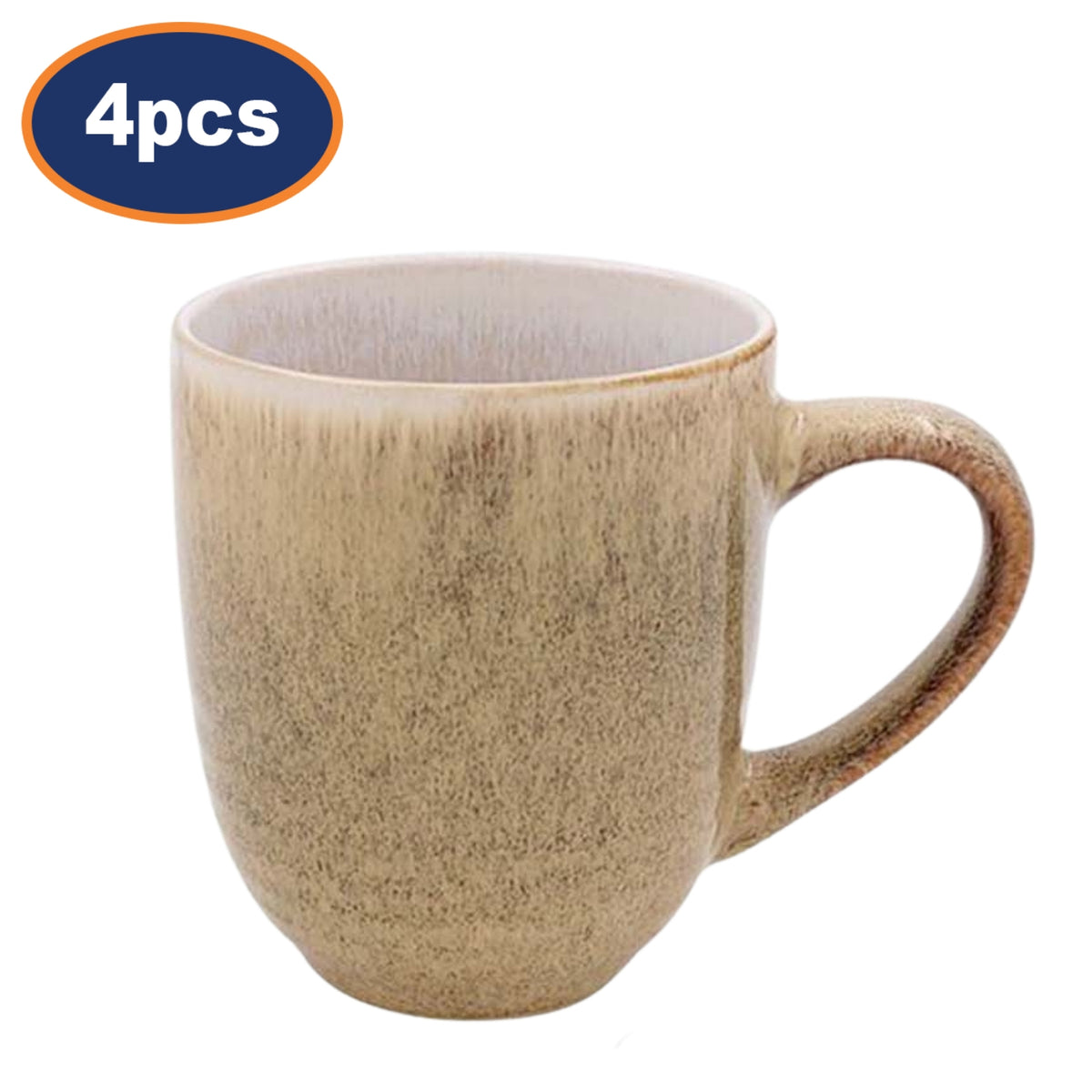 Reactive Glaze Mug 4pcs 320ml Artistan