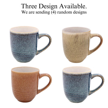 Reactive Glaze Mug 4pcs 320ml Artistan