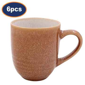 Reactive Glaze Mug 6pcs 320ml Artistan