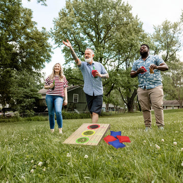 Bean Bag Toss Family Garden Outdoor Party Games Set