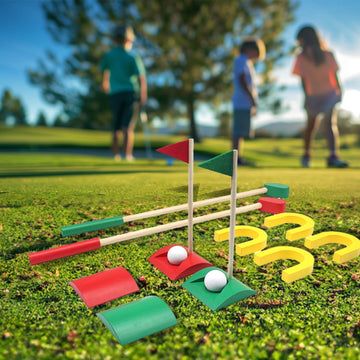 Crazy Golf Family Garden Outdoor Party Games Set