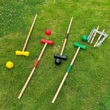 Croquet Family Garden Outdoor Party Games Set