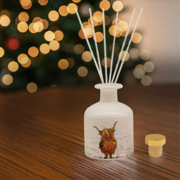 Bug Art Hamish Highland Cow Cashmere & Silk Reed Diffuser