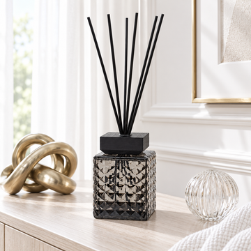 Reed Diffuser 1L Pomegranate Noir Luxury Crystal Glass