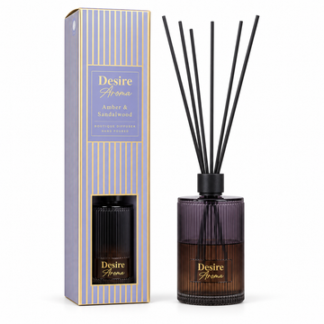 Amber & Sandalwood 1000ml Reed Diffuser
