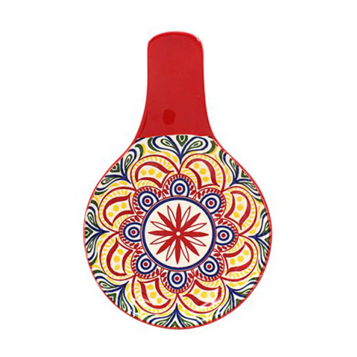 Red Tuscany Melamine Spoon Rest
