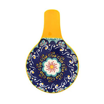Yellow Tuscany Melamine Spoon Rest