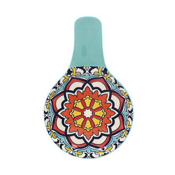 Blue Tuscany Melamine Spoon Rest