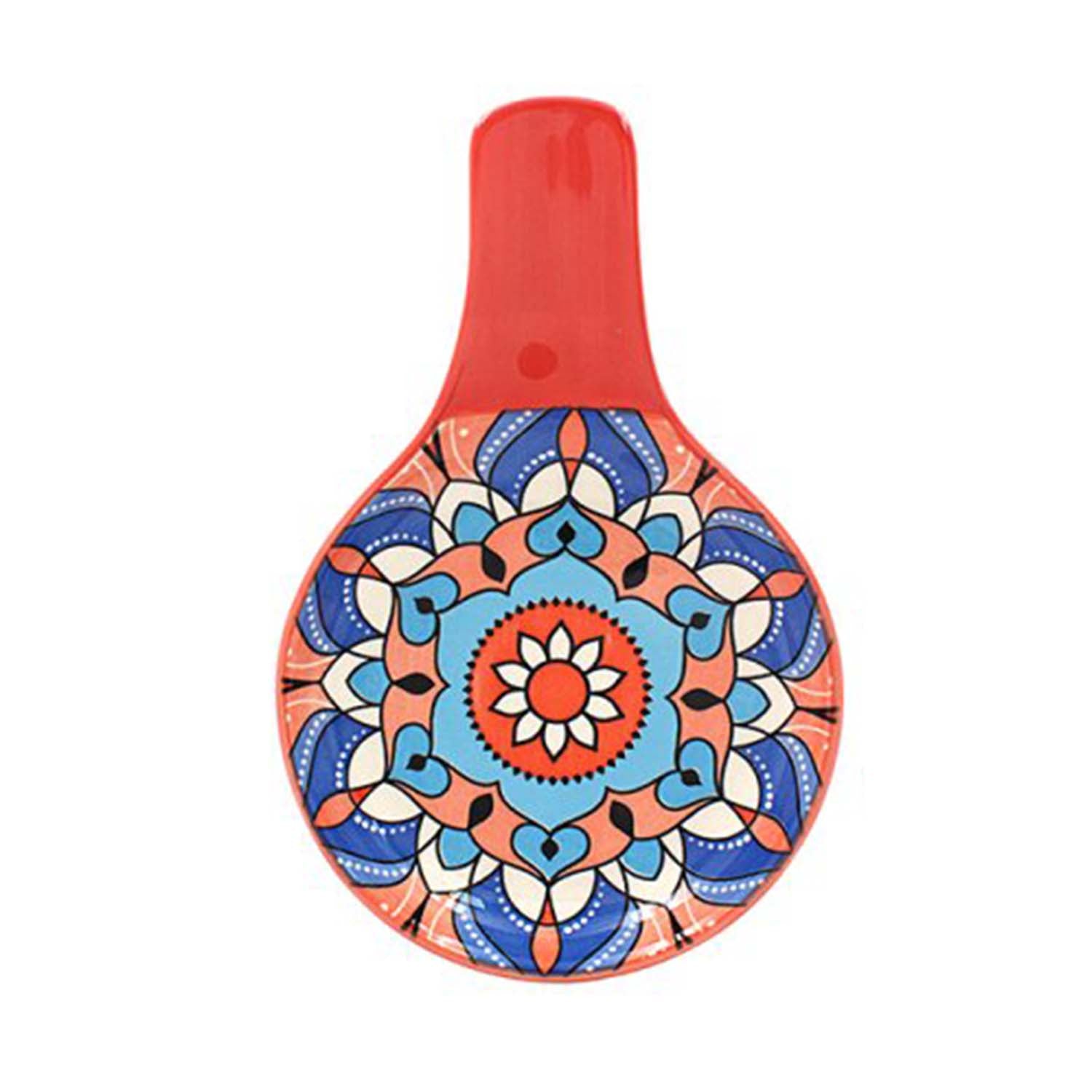 Red Tuscany Melamine Spoon Rest