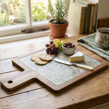 William Morris Strawberry Thief Acacia Serving Board