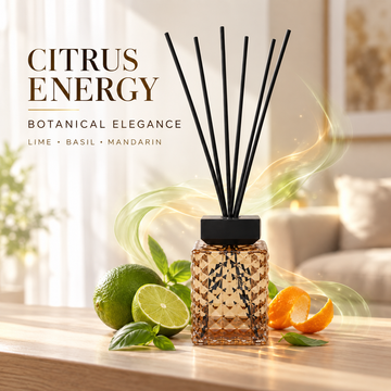 1000ml Desire Aroma Lime Basil Mandarin Luxury Reed Diffuser