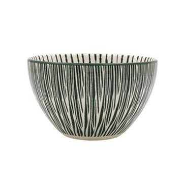 320ml 12cm Green Fine China Tie-Dye Rice Bowl