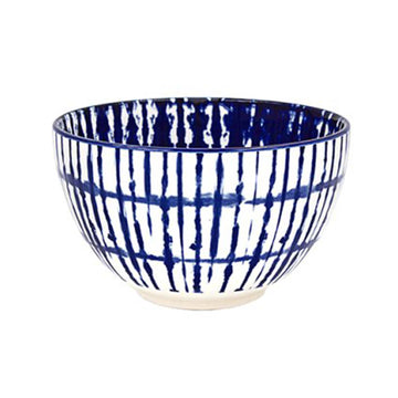 500ml 13cm Blue Fine China Tie-Dye Rice Bowl