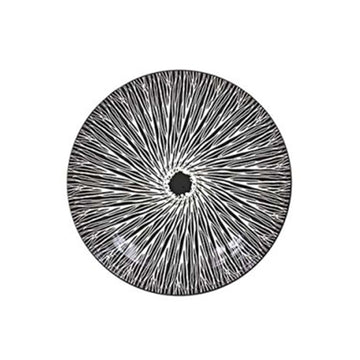 22cm Fine China Black Tie-Dye Pasta Bowl