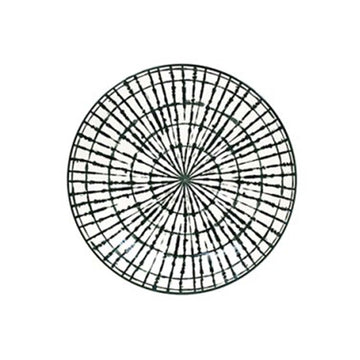 22cm Fine China Green Tie-Dye Pasta Bowl