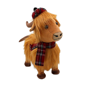Dancing Highland Cow Plushie Soft Toy