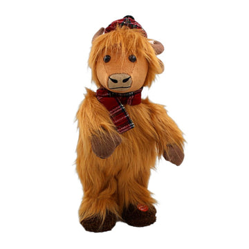 Dancing Highland Cow Plushie Soft Toy