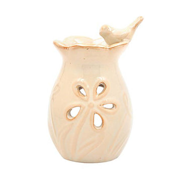 Beige Bird Wax Melt Oil Burner