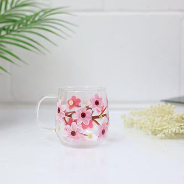 Lynsey Johnstone Hand Painted Blossom Flower 480ml Coffee Mug